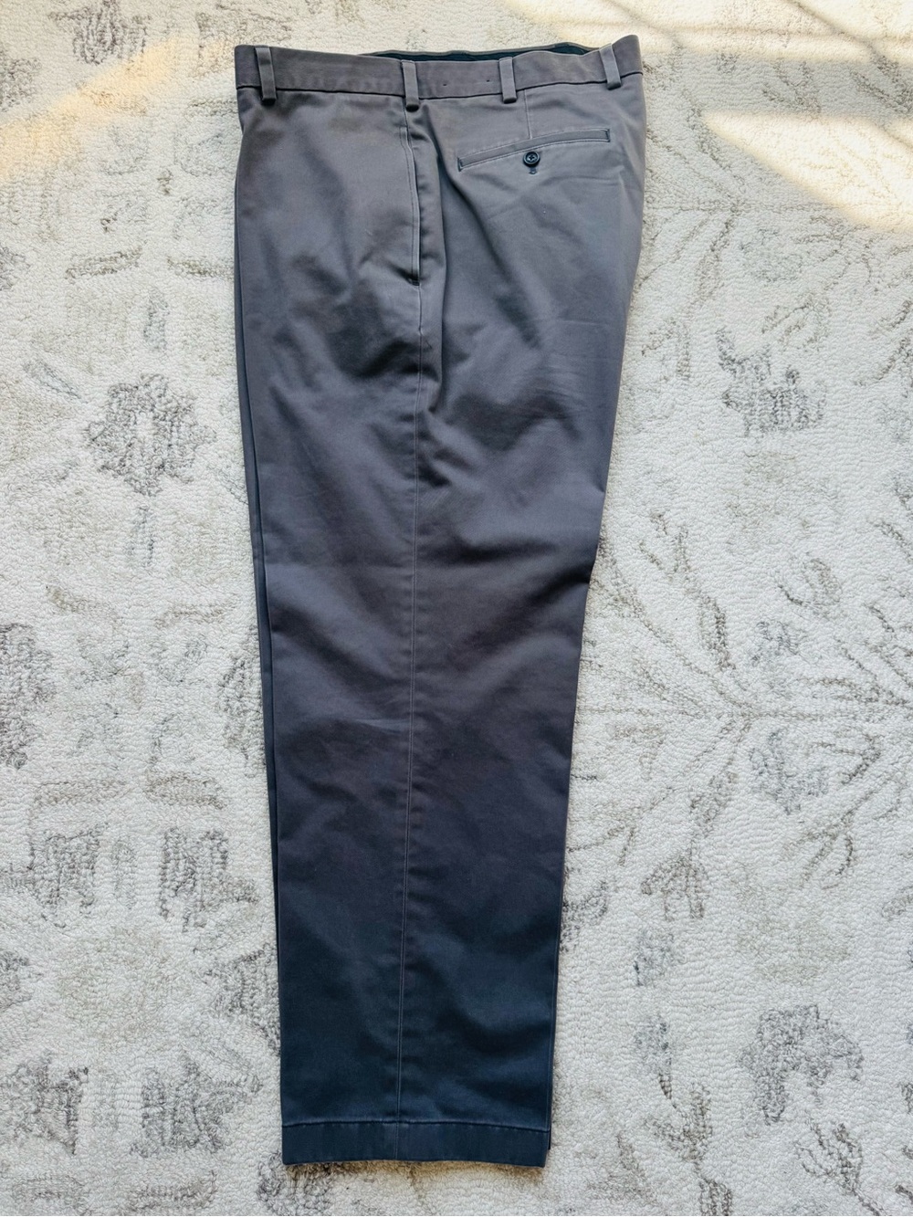 Brooks Brothers Clark Fit Advantage Chino Pant In Charcoal Grey